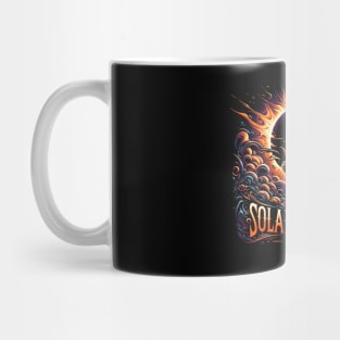 Solar Eclipsed Dino Mug